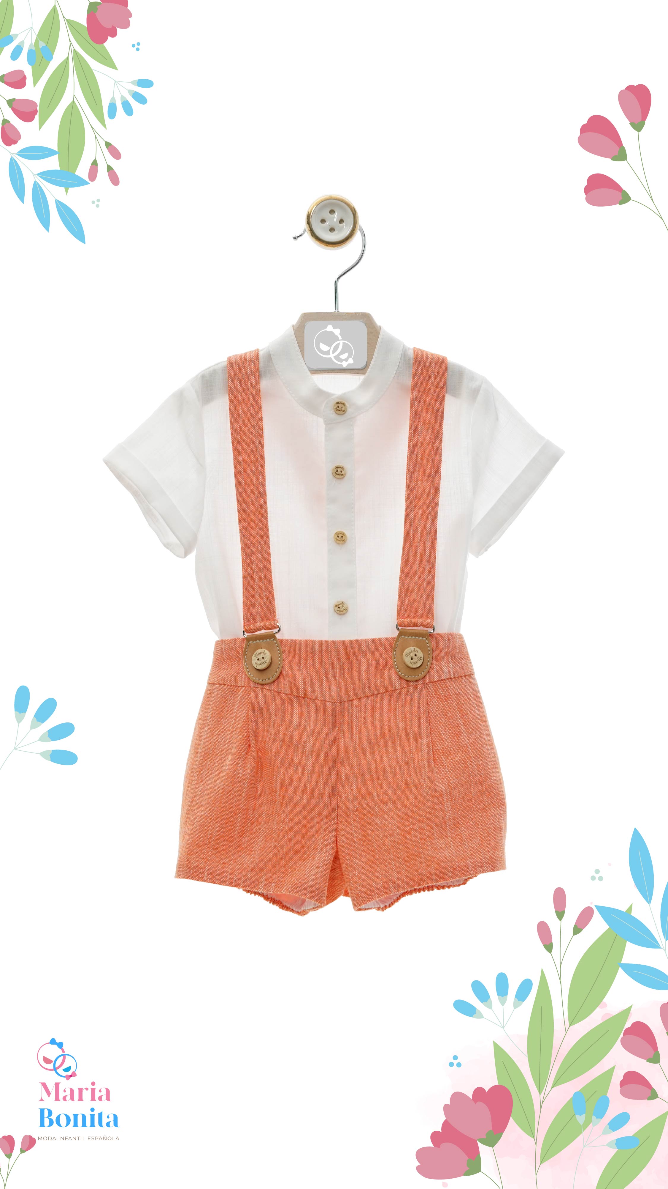 Conjunto bebe Fam corales