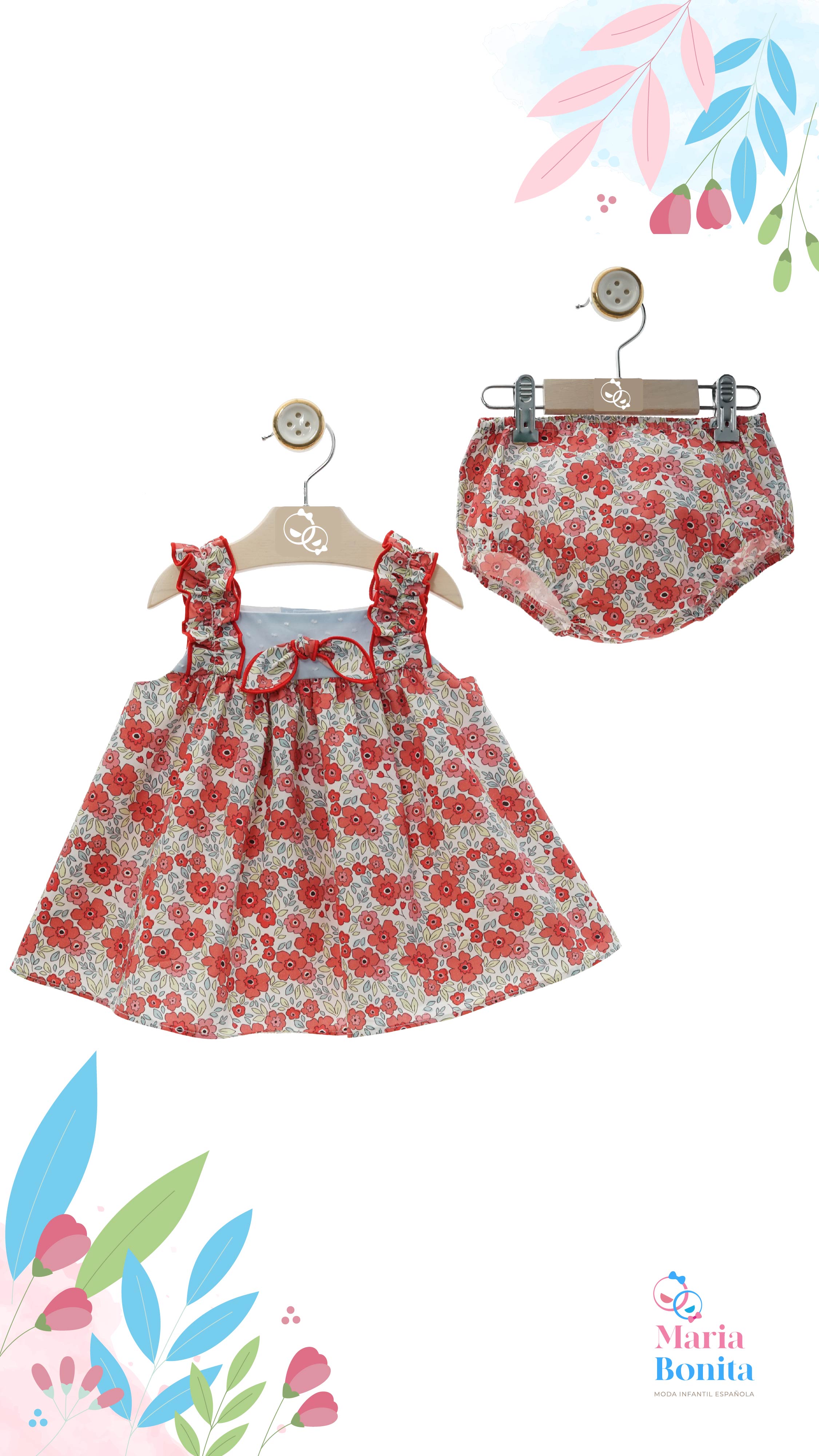 Vestido bebe Fam gaviota