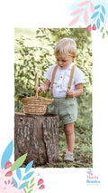 Conjunto bebe Fam caramelo